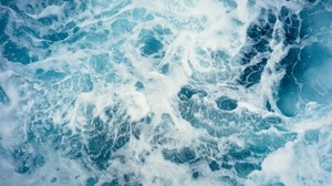 sea, waves, surf, foam - wallpaper, background, image